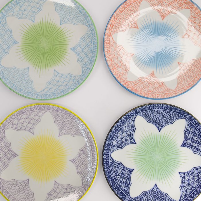 Tokyo Design Studio - Lily Flower - Ensemble d'Assiettes de Dîner - Avec Boîte-Cadeau - 26x3cm – Image 4