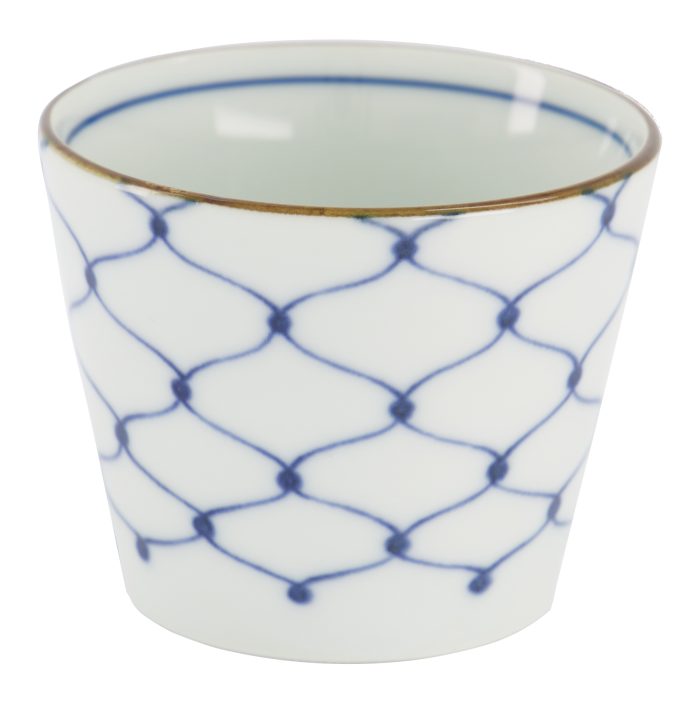 Teacup Straight Blue and White Japan Amime 8.3x6.5cm 180m