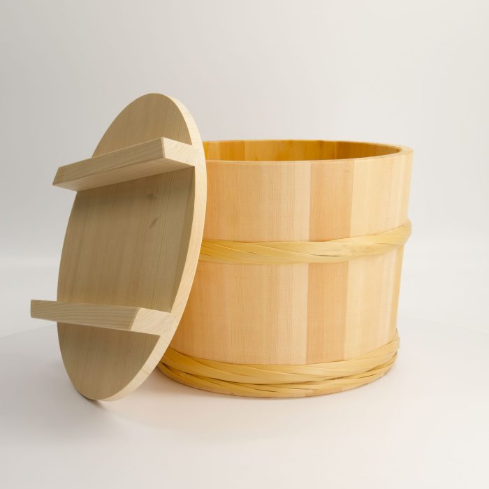 Oke en Bois pour Pickles de Cuisine, Fabriqué au Japon, 7L, 27x21cm