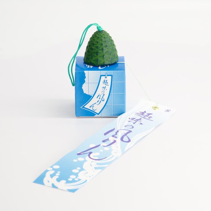 Tokyo Design Studio - Carillon de vent en fer - Tsurigame - Vert - 3,6x3,9cm – Image 4