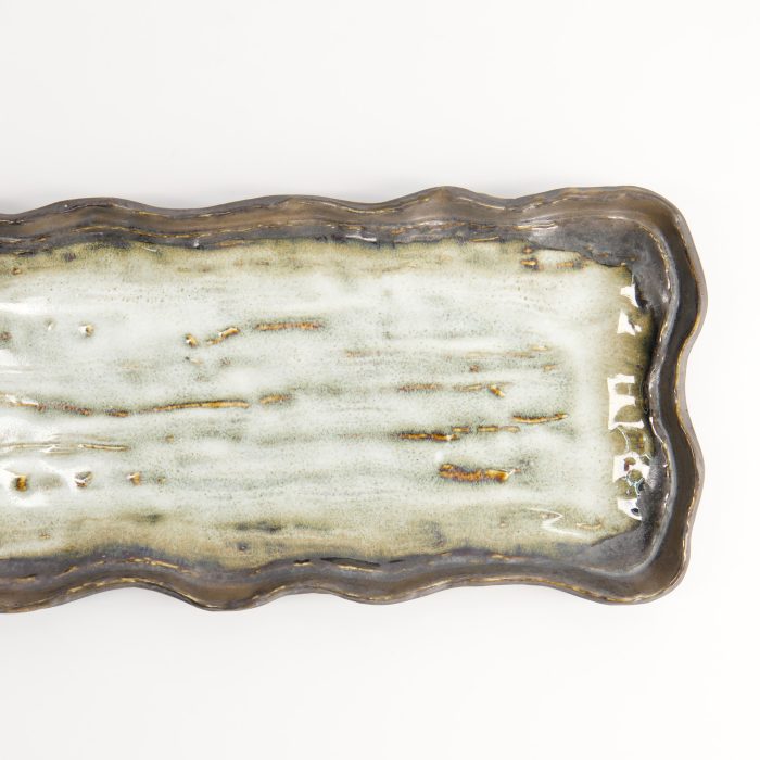 Tokyo Design Studio - Yamasaku Yohen - Vague d'Or - Assiette - 29x13x3cm – Image 4