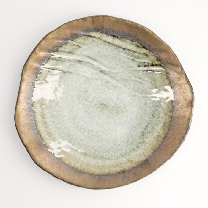 Tokyo Design Studio - Yamasaku Yohen - Or - Assiette - 28x3.5cm – Image 2