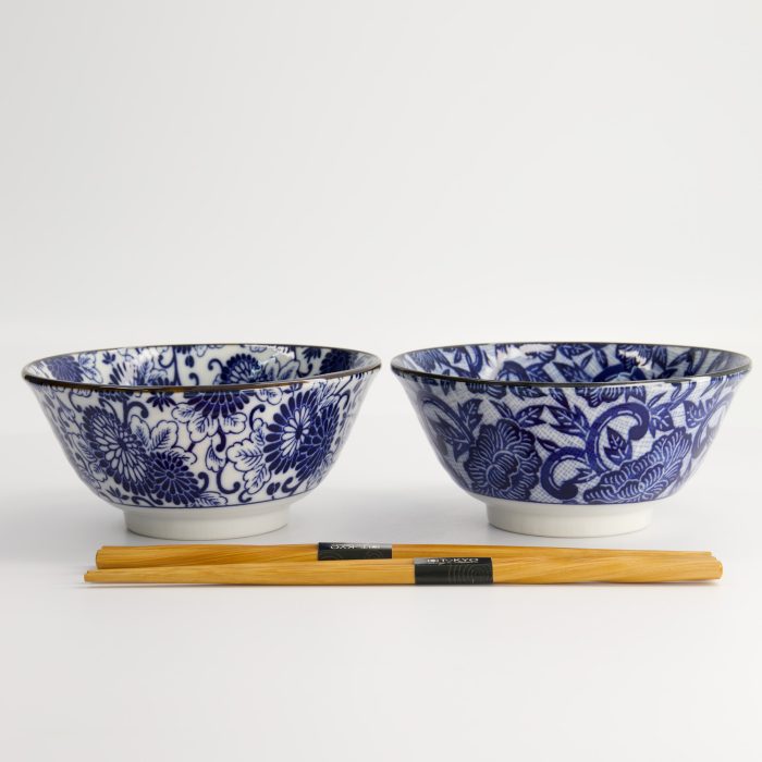 Tokyo Design Studio - Mixed Bowls - 2 pièces - Bol - Coffret cadeau - 14,8x6,8 cm - 550 ml – Image 4