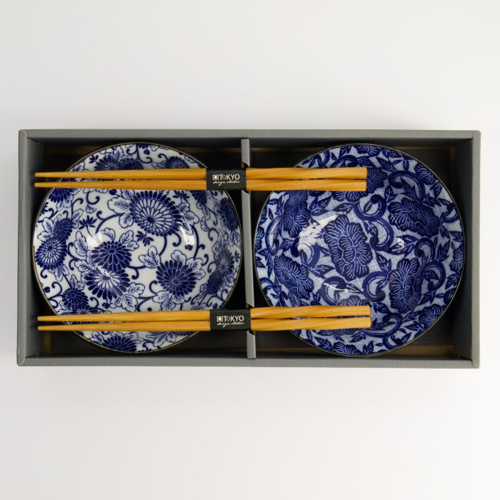 Tokyo Design Studio - Mixed Bowls - 2 pièces - Bol - Coffret cadeau - 14,8x6,8 cm - 550 ml – Image 6