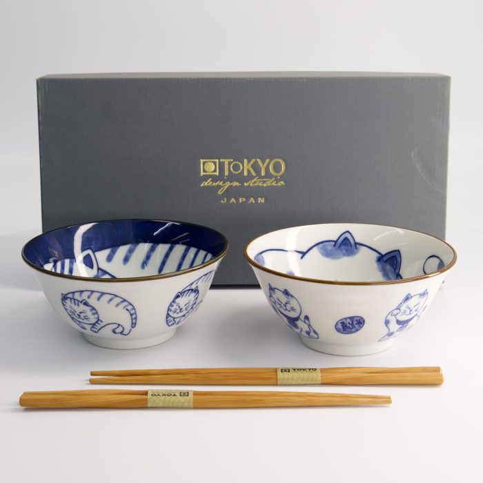 Tokyo Design Studio - Mixed Bowls - Kawaii - Coffret Cadeau - 2 Pièces - 15,5x7cm - 500ml – Image 2