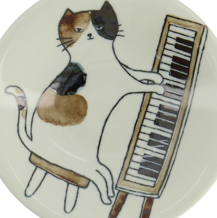 Tokyo Design Studio - Neko Maruke - Assiette - Chat - 16x2,7 cm – Image 2