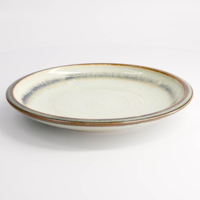 Assiette Grande Ronde Wasabi de Tokyo Design Studio - 24,8x3,5cm Beige – Image 2