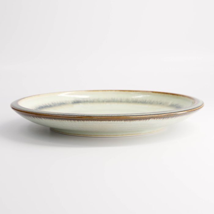 Assiette Grande Ronde Wasabi de Tokyo Design Studio - 24,8x3,5cm Beige – Image 4
