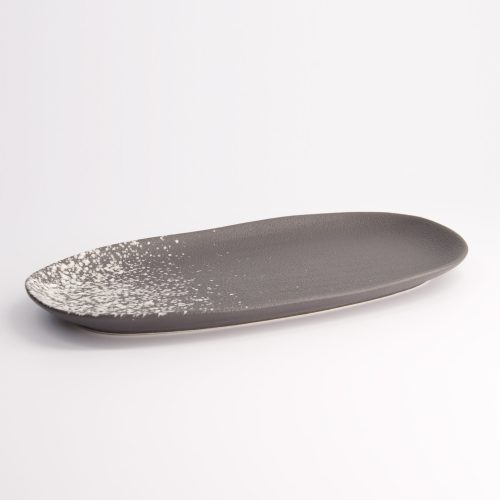 Tokyo Design Studio - Silver Grey - Mixed Plate - 15,5x30,5cm