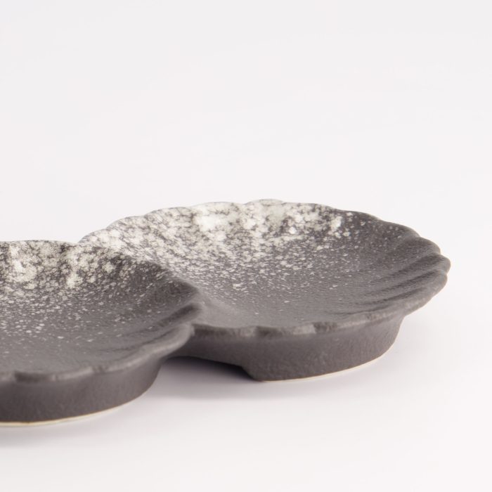 Tokyo Design Studio - Silver Grey - Fleur - Plat à sauce - 14x8,5cm – Image 4