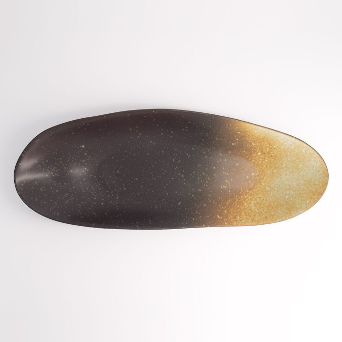 Tokyo Design Studio - Edo - Brun - Mixed Plate - 17,5x45,7cm – Image 2