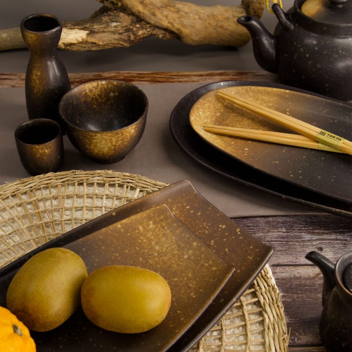 Tokyo Design Studio - Edo - Brun - Mixed Plate - 17,5x45,7cm – Image 5