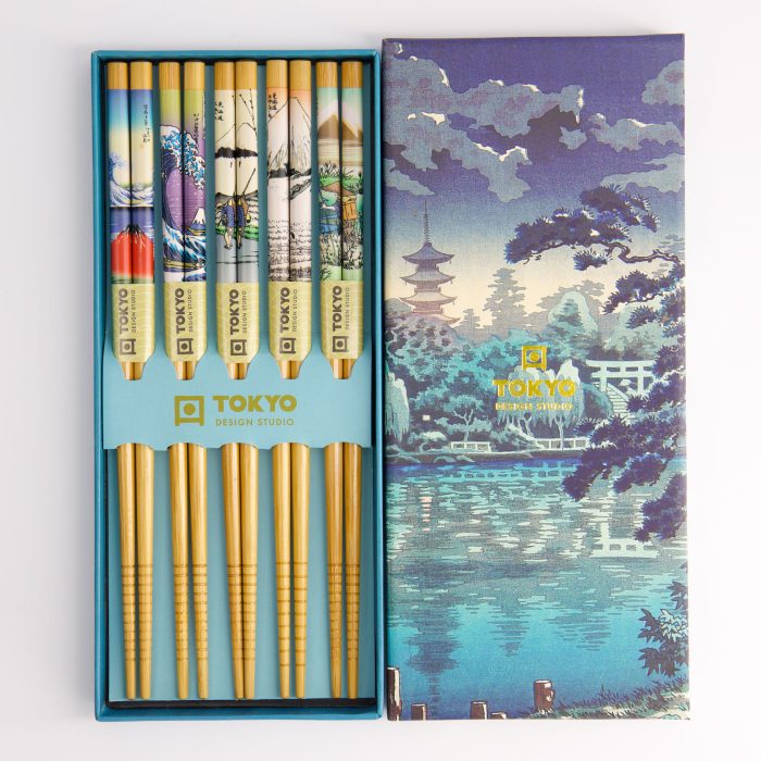 Tokyo Design Studio - Baguettes - Coffret cadeau/5 - Temple – Image 2