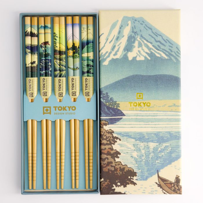 Tokyo Design Studio - Baguettes - Coffret cadeau/5 - Fuji – Image 2