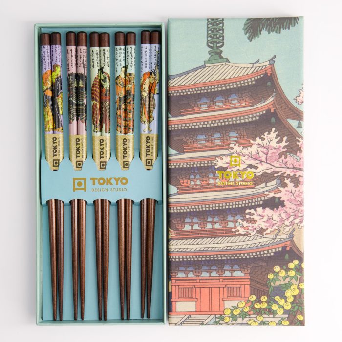 Tokyo Design Studio - Baguettes - Coffret cadeau/5 - Temple – Image 2