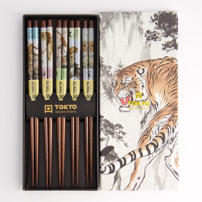 Tokyo Design Studio - Chopstick - Ensemble Cadeau/5 - Tiger – Image 2
