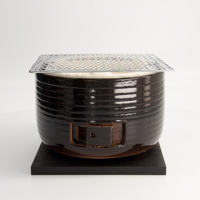 Grill Konro - Diatomée - Rond - 21,5x15,5 cm