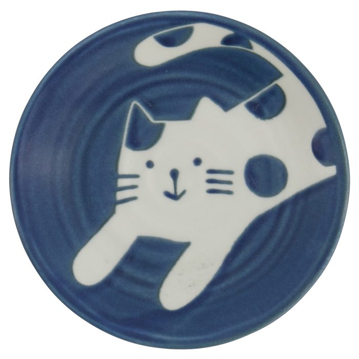 Tokyo Design Studio - Neko Maruke - Cat Plate - 14x2.5cm – Image 3