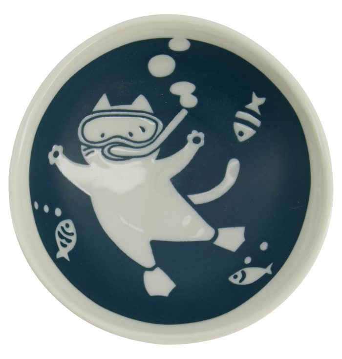 Tokyo Design Studio - Neko Maruke - Cat bowl - 13x5cm - 240ml – Image 3