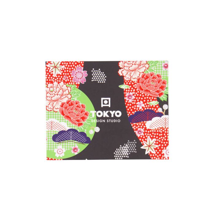 Tokyo Design Studio - Kawaii - Fleur Noire - Cuillère à Soupe - Coffret Cadeau - 4 pièces – Image 2