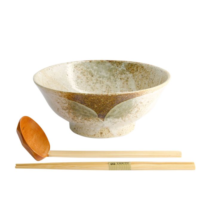 Tokyo Design Studio – Yukishino - Ramen Bowl - Set de 3 pièces - Coffret cadeau - 21.3 x 8.7cm - 1250ml – Image 2