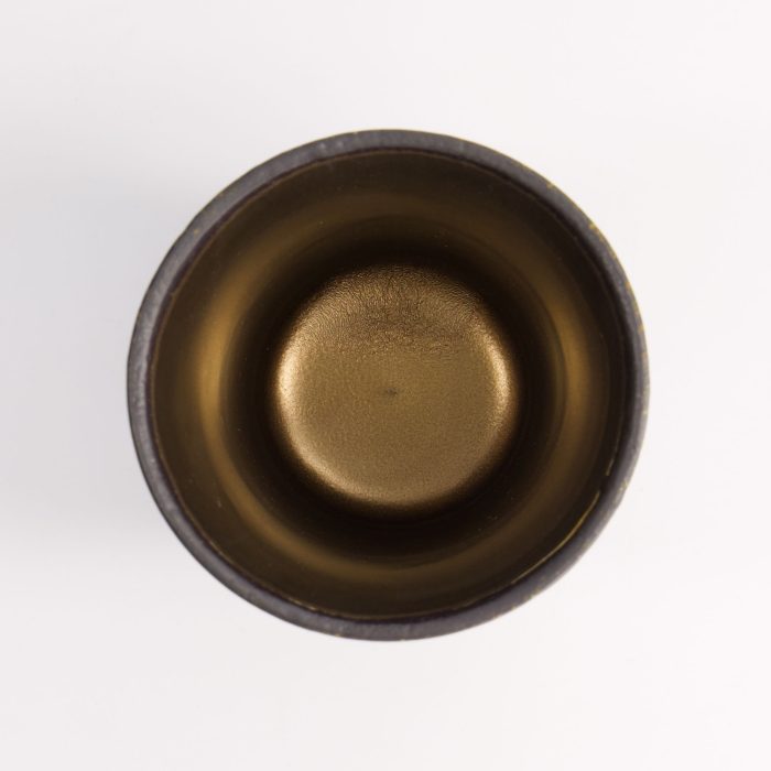 Tokyo Design Studio - Tasse à Thé Artisanale - 8,5x 11 cm - 280 ml - Noir/Or – Image 2