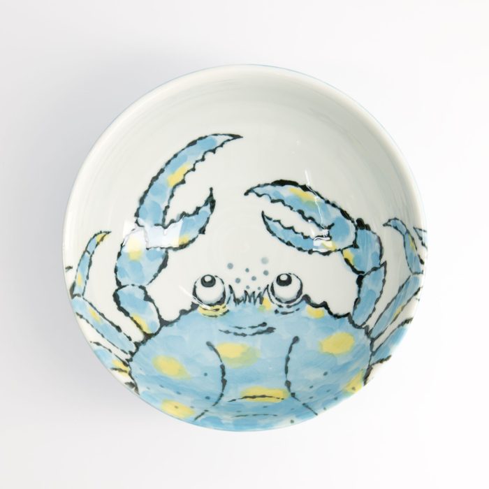 Tokyo Design Studio – Seafood - Bol - Crabe - Bleu - 18,5x8,2cm - 1200ml – Image 3