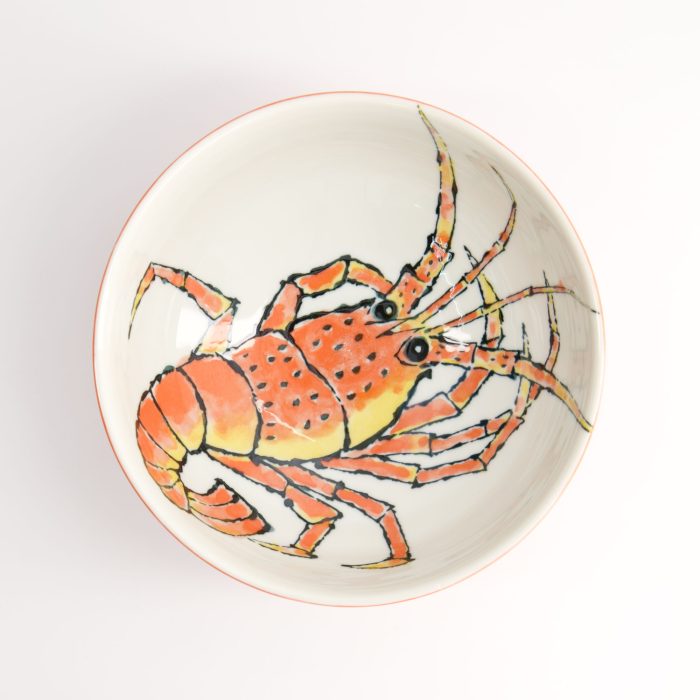 Tokyo Design Studio – Seafood - Bol - Homard - Rouge - 18.5x8.2cm x 1200ml – Image 2