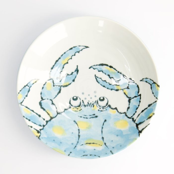 Tokyo Design Studio – Seafood - Assiette - Crabe - Bleu - 21,7x5,2cm - 900ml – Image 2