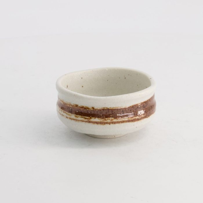 Tokyo Design Studio - Tasse à Saké/Matcha - 8.5x4.5cm - 210ml Blanc/Marron – Image 3