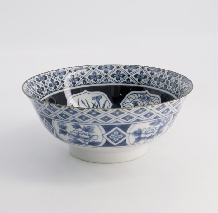Tokyo Design Studio - Bols Mixtes - 21x8.7cm - 1300ml - Madori-Bishi-Botan - Bleu – Image 4
