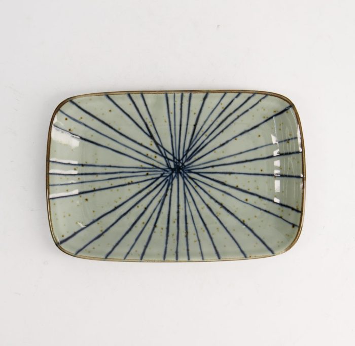 Tokyo Design Studio - Mixed Plate - Tokusa Blue - Assiette à Gâteau - 16.3x10cm – Image 2
