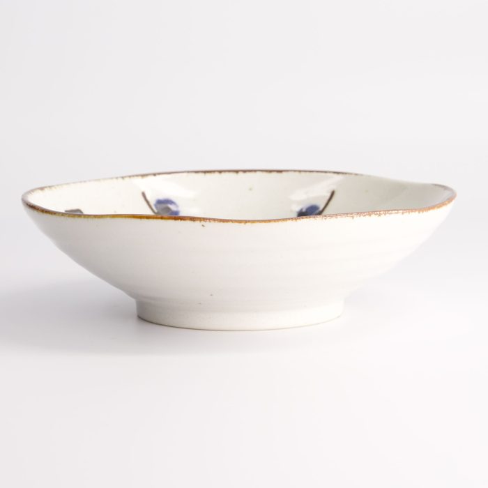 Tokyo Design Studio - Kawaii - Cat Neko - Shallow Bowl - Blue - 17x4.9cmh – Image 3