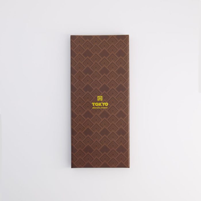 Tokyo Design Studio - Baguettes - Coffret Cadeau/5 - Carré - Marron – Image 3