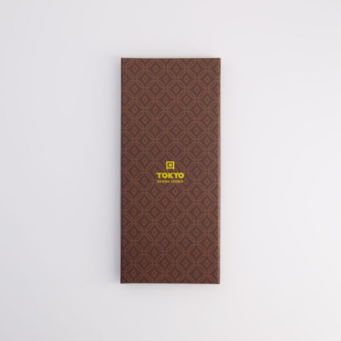 Tokyo Design Studio - Baguettes - Coffret cadeau/5 - Hexagone - Marron – Image 3