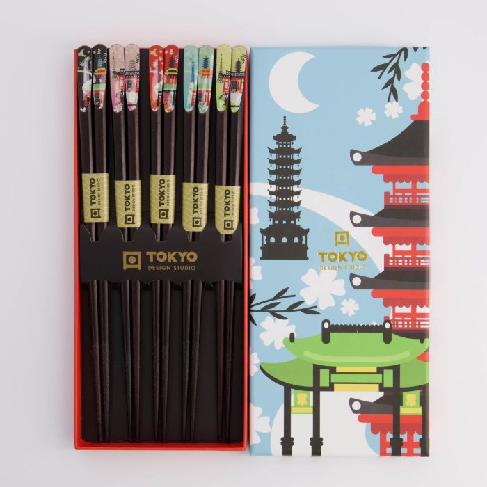 Tokyo Design Studio - Baguette - Coffret cadeau/5 - Temples – Image 3