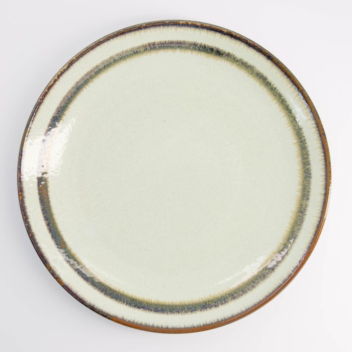 Tokyo Design Studio - Wasabi - Groot Rond Bord - Beige - 28.5x3.5cm