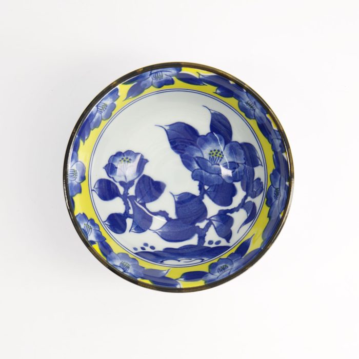 Tokyo Design Studio - Tsubaki - Bol à Riz - Jaune/Bleu - 12x6.4cm – Image 2