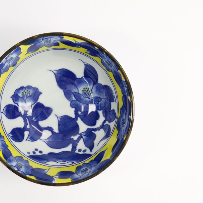 Tokyo Design Studio - Tsubaki - Bol à Riz - Jaune/Bleu - 12x6.4cm – Image 4