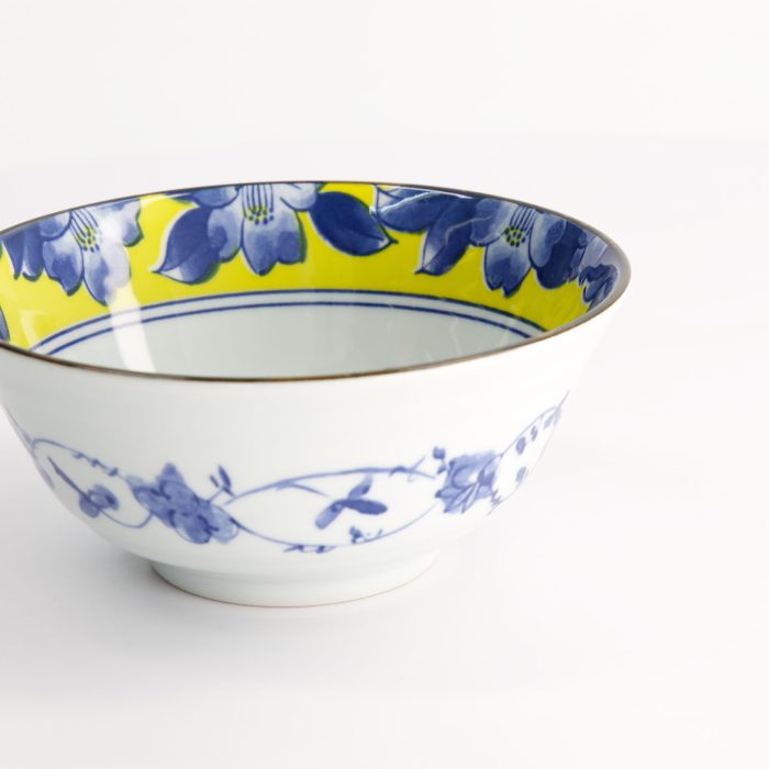 Tokyo Design Studio - Tsubaki - Tayo Bowl - Jaune/Bleu - 15.2x6.7cm – Image 4