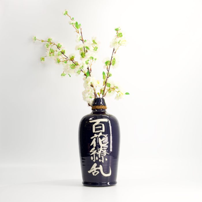 Bouteille de saké - Marine - Déco - Chidori Ashi - 28,5 cm – Image 4