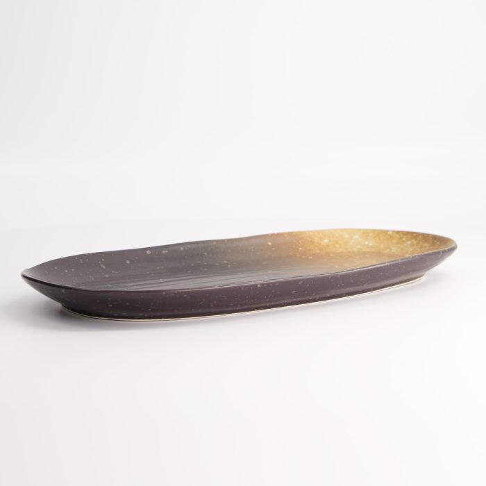 Tokyo Design Studio - Edo Brown - Assiette ovale - 15,5x30,5cm – Image 3