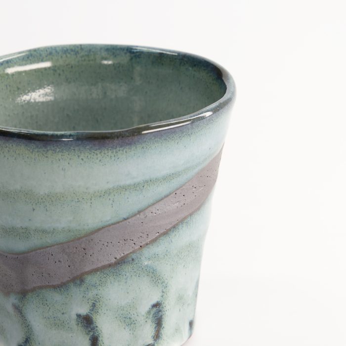 Tokyo Design Studio - Tasse à Thé Artisanale - Bleu - Kinyo - 9x9cm – Image 4