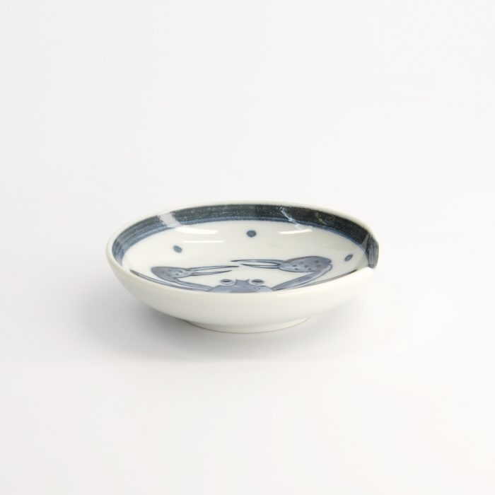 Tokyo Design Studio Mini Assiette avec Porte-Baguettes - 9,4x2,3cm Crabe – Image 4