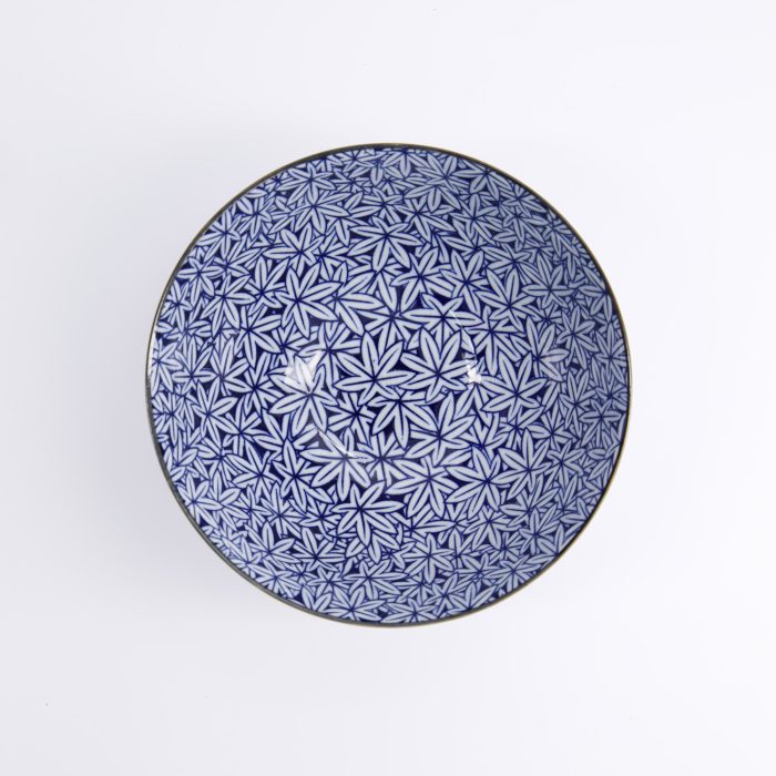 Tokyo Design Studio - Mixed Bowls - Hana - Bleu -18x9cm 1000ml - Momiji Maple – Image 4