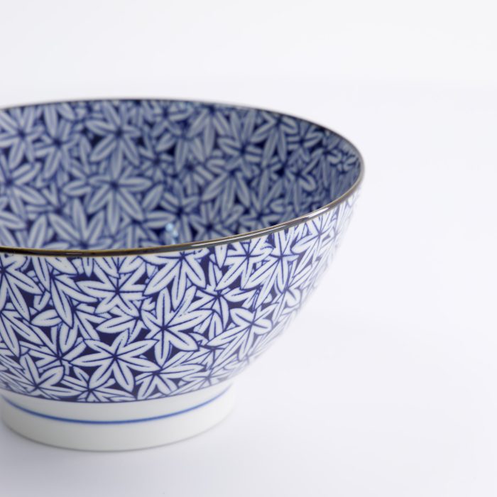 Tokyo Design Studio - Mixed Bowls - Hana - Bleu -18x9cm 1000ml - Momiji Maple – Image 2