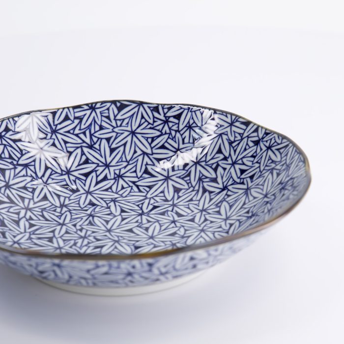 Tokyo Design Studio - Hana Blue - Assiette à Pâtes - 21x5cm - Momiji Maple – Image 6