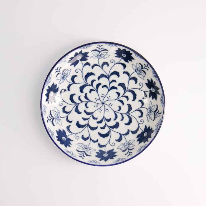 Tokyo Design Studio - Blue Botan - Assiette Ronde - 16,5x2,7cm