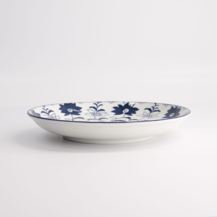 Tokyo Design Studio - Blue Botan - Assiette Ronde - 21,5x3,4cm – Image 2