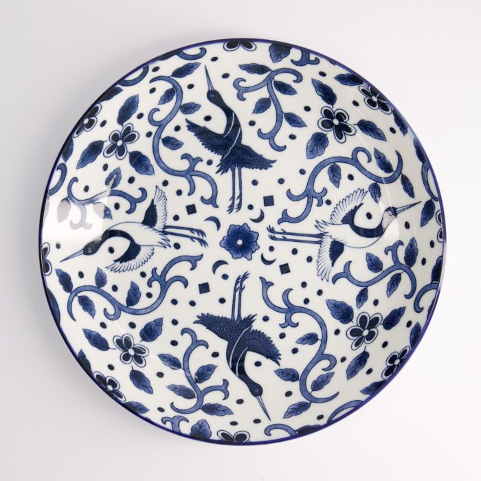 Tokyo Design Studio - Blue Maizuru - Assiette Ronde - 25x3,3cm